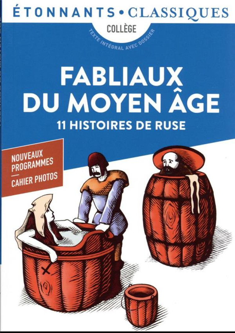 FABLIAUX DU MOYEN AGE - 11 HISTOIRES DE RUSE - ANONYME - FLAMMARION