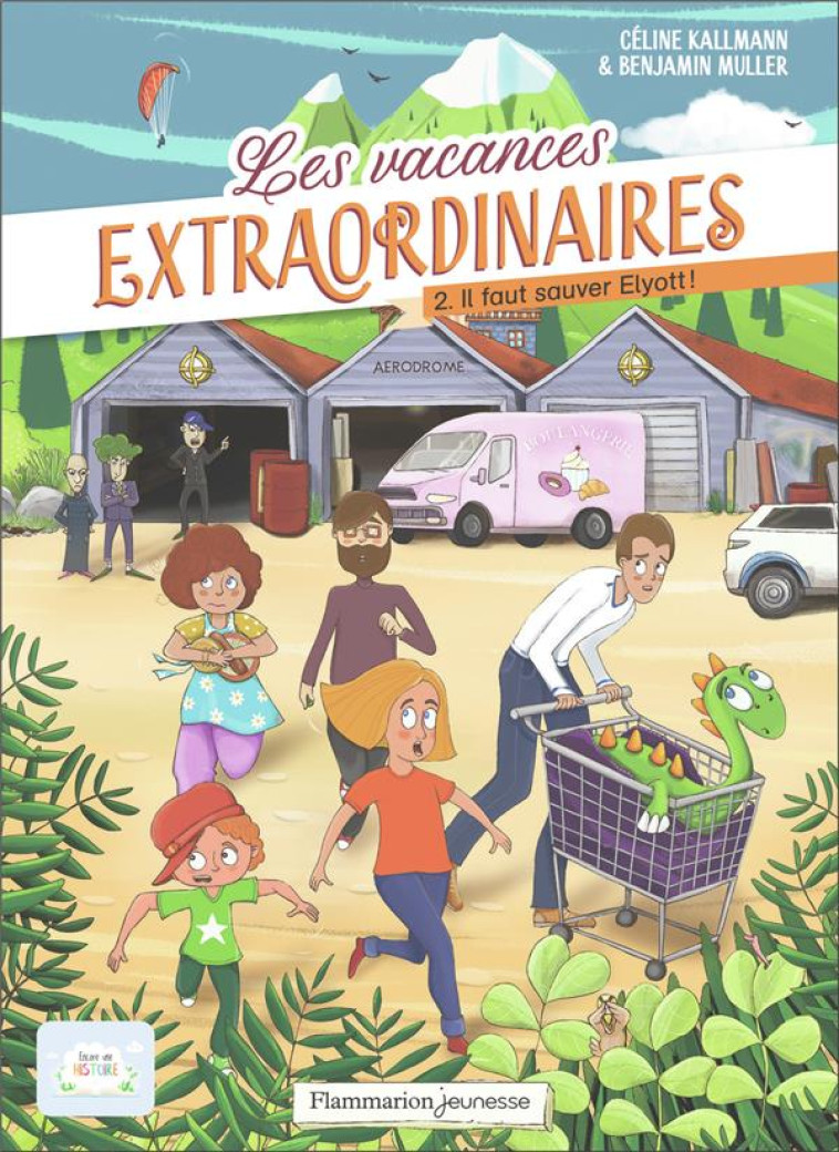 LES VACANCES EXTRAORDINAIRES - T02 - IL FAUT SAUVER ELYOTT ! - MULLER/KALLMANN - FLAMMARION