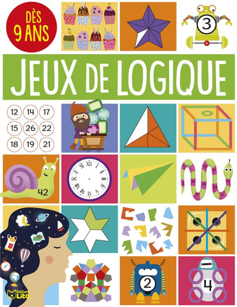 JEUX MALINS-JEUX DE LOGIQUE 9 - XXX - LITO