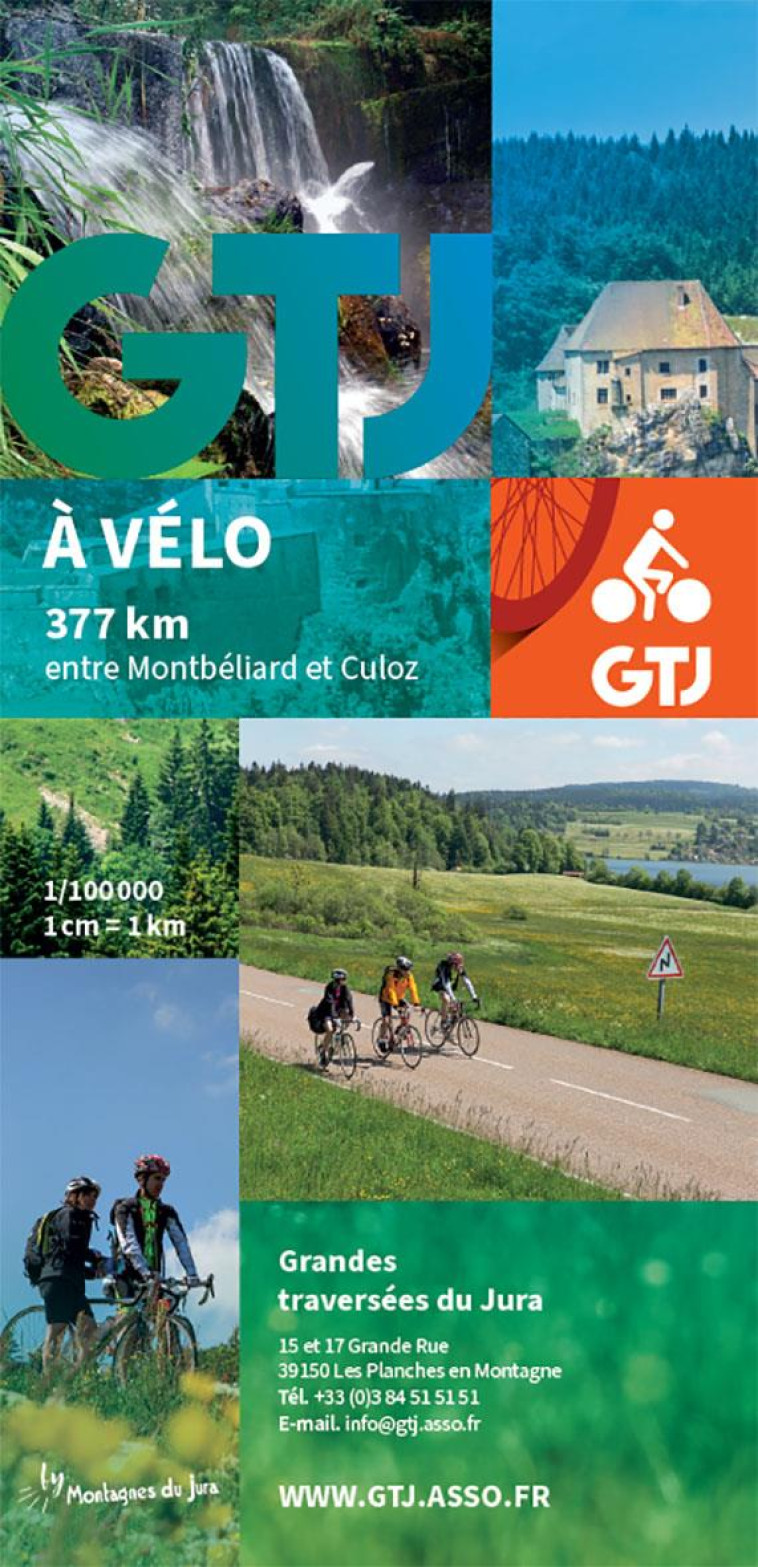 GTJ A VELO 377 KM ENTRE MONTBELIARD ET CULOZ - XXX - BOOKS ON DEMAND