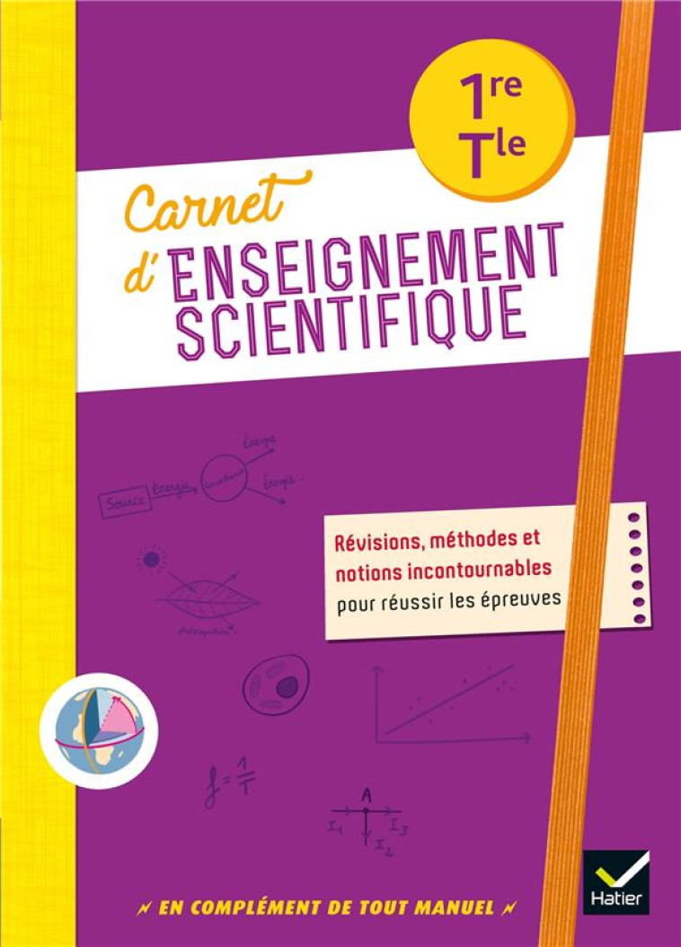 CARNET D'ENSEIGNEMENT SCIENTIFIQUE  -  1RE, TERMINALE  -  CARNET DE L'ELEVE (EDITION 2020) - DAUJEAN, CHRISTOPHE  - HATIER SCOLAIRE