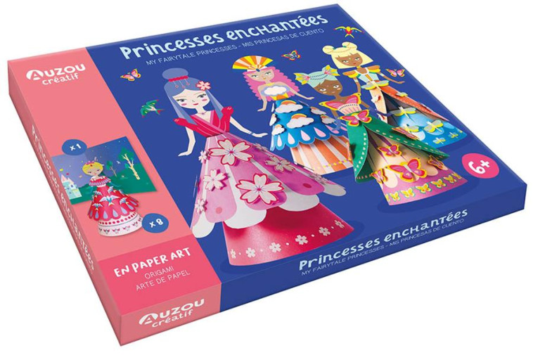 MON COFFRET D-ARTISTE - PRINCESSES ENCHANTEES EN PAPER ART - LE NEILLON GAEL - NC