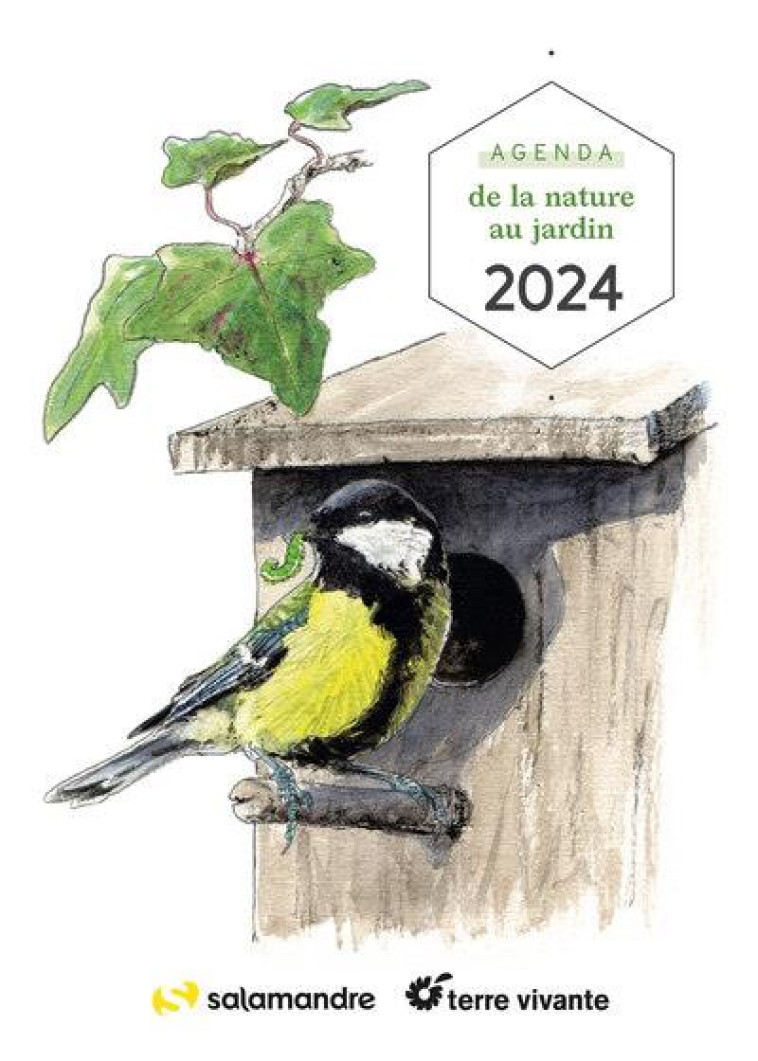 AGENDA DE LA NATURE AU JARDIN 2024 - GUILLOT/PERROTIN - NC