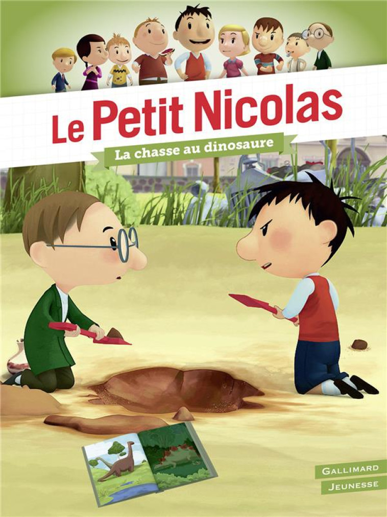 LE PETIT NICOLAS - LA CHASSE AU DINOSAURE - KECIR-LEPETIT E. - GALLIMARD