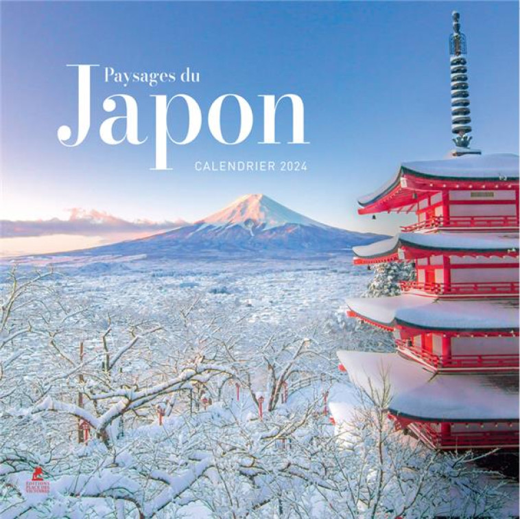 CALENDRIER PAYSAGES DU JAPON 2024 - COLLECTIF - PLACE VICTOIRES