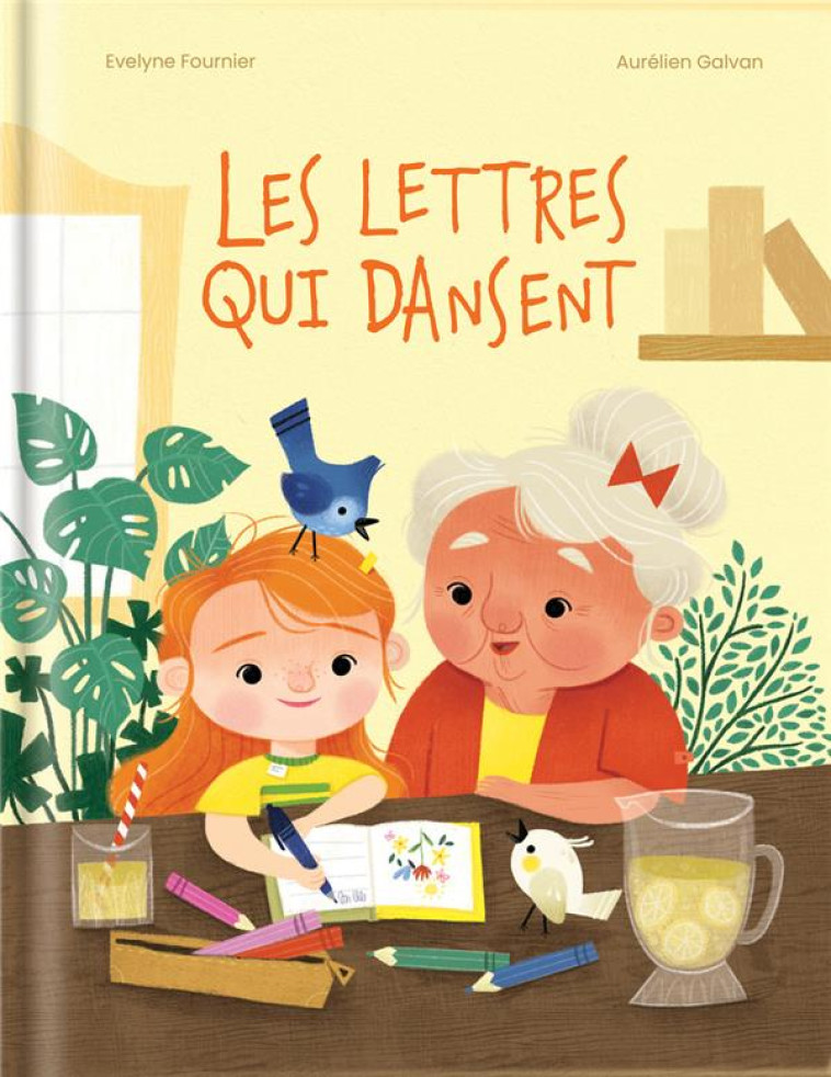 LES LETTRES QUI DANSENT - ALBUM 6-8 ANS - DYSLEXIE - FOURNIER/GALVAN - CRACKBOOM