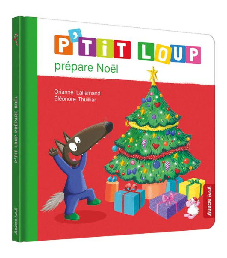 P-TIT LOUP PREPARE NOEL - LALLEMAND/THUILLIER - PHILIPPE AUZOU