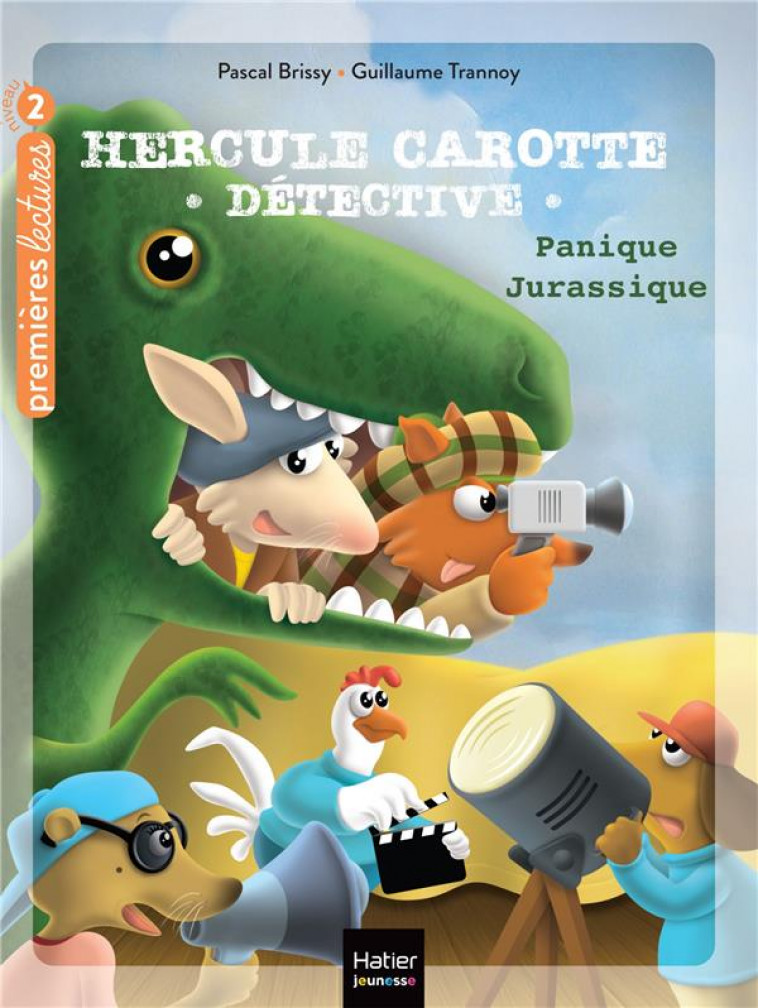 HERCULE CAROTTE, DETECTIVE - T09 - HERCULE CAROTTE - PANIQUE JURASSIQUE CP/CE1 6/7 ANS - BRISSY/TRANNOY - HATIER SCOLAIRE