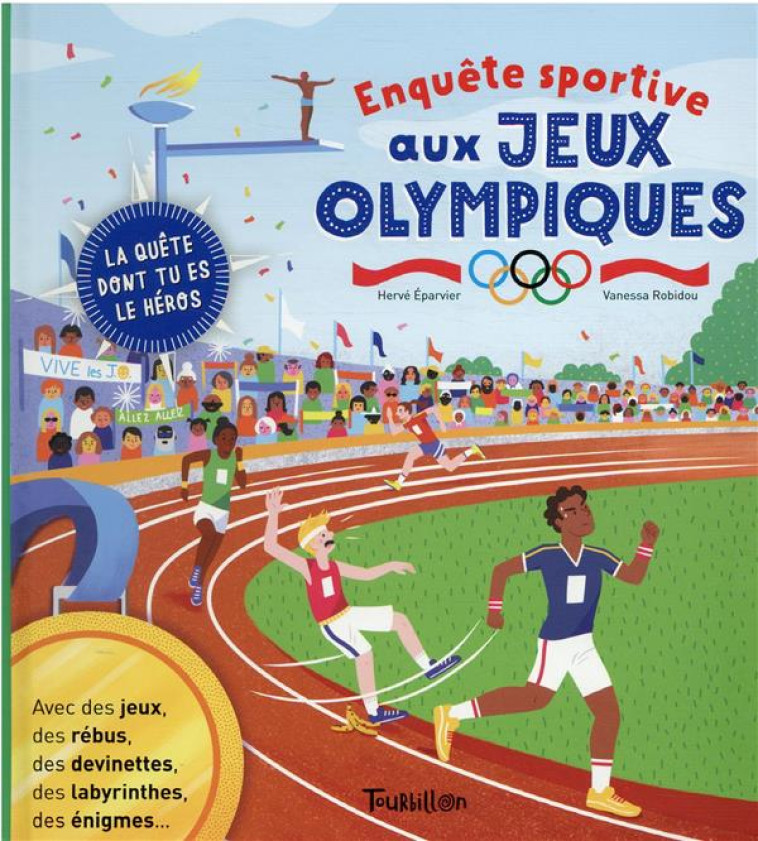 ENQUETE SPORTIVE AUX JEUX OLYMPIQUES - EPARVIER/ROBIDOU - TOURBILLON