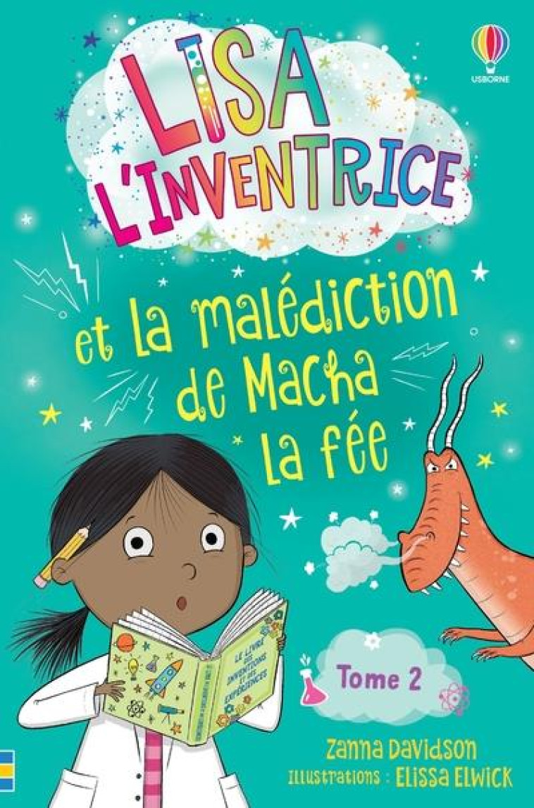 LISA L-INVENTRICE - TOME 2 ET LA MALEDICTION DE MACHA LA FEE - DAVIDSON/ELWICK - NC