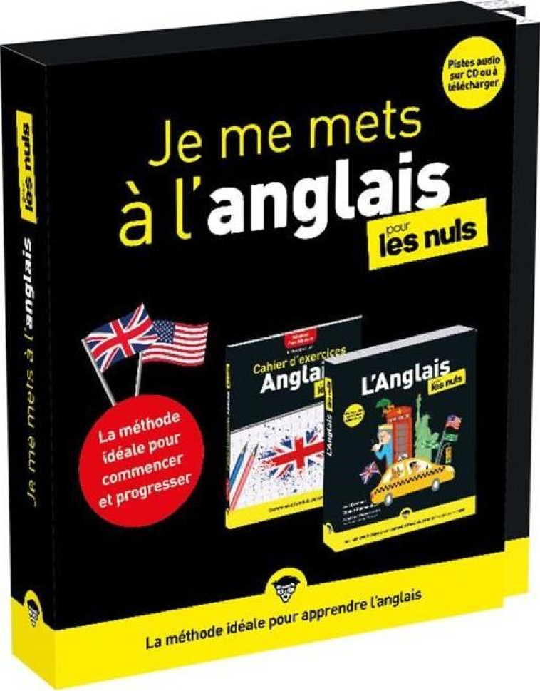 COFFRET - JE ME METS A L-ANGLAIS POUR LES NULS, 2E ED - BRENNER/RAIMOND - FIRST