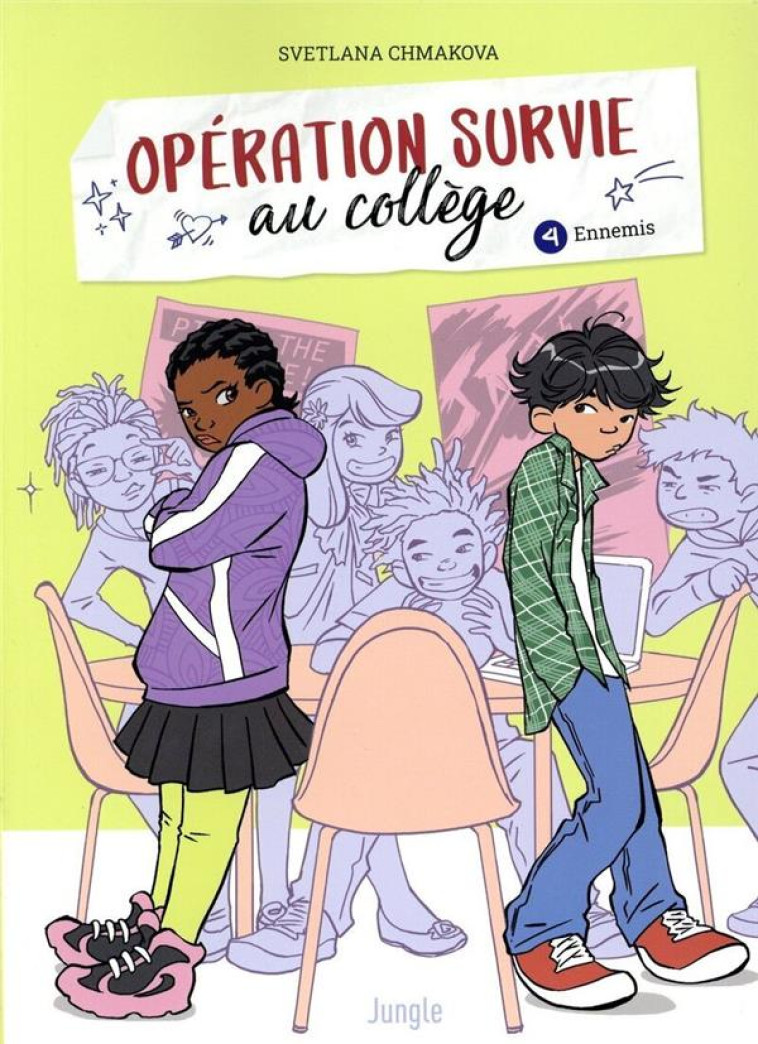 OPERATION SURVIE AU COLLEGE - TOME 4 ENNEMIS - CHMAKOVA SVETLANA - CASTERMAN