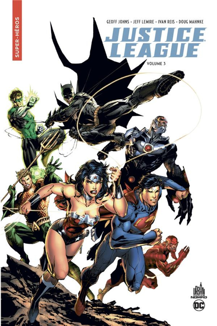 URBAN COMICS NOMAD : JUSTICE LEAGUE TOME 3 - LEMIRE JEFF/HA GENE - URBAN COMICS