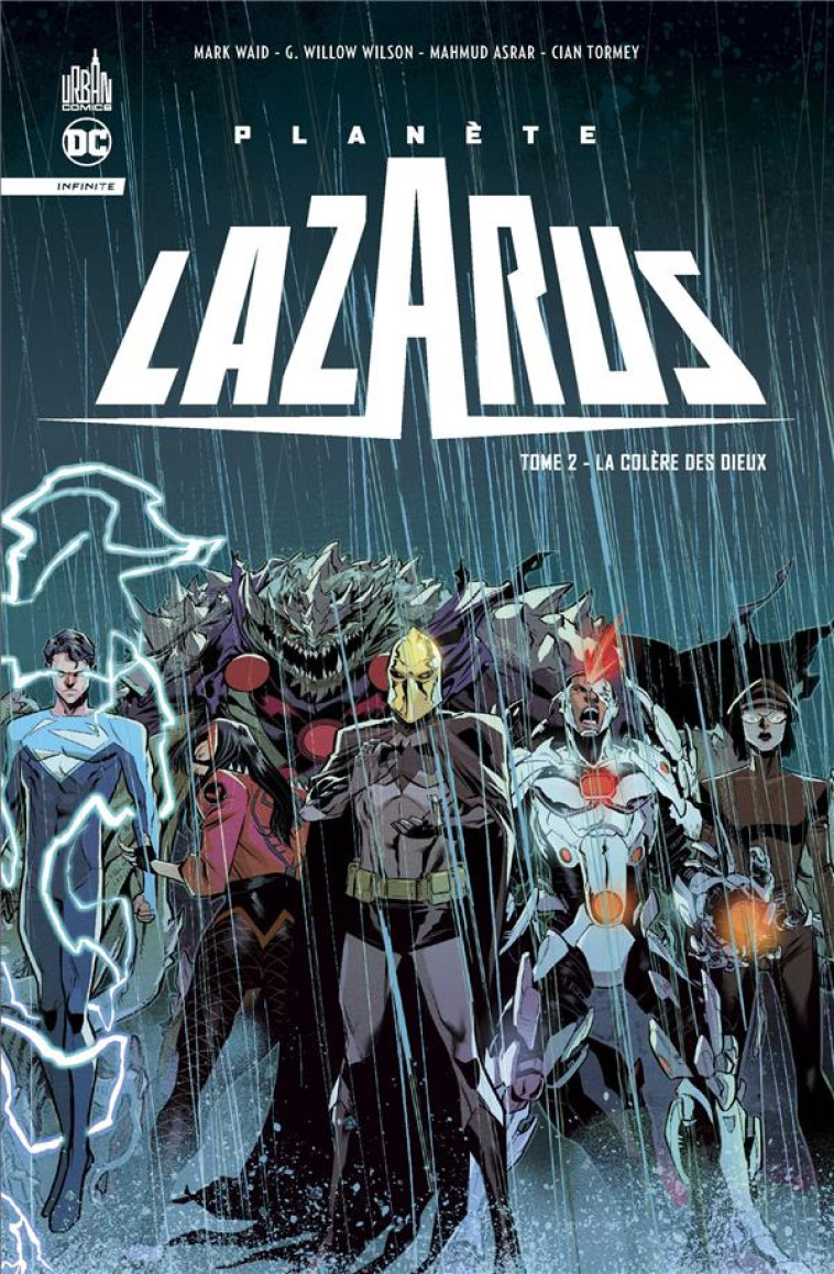 PLANETE LAZARUS - T02 - PLANETE LAZARUS 2 SUR 2 : LA COLERE DES DIEUX - WAID MARK/COLLECTIF - URBAN COMICS