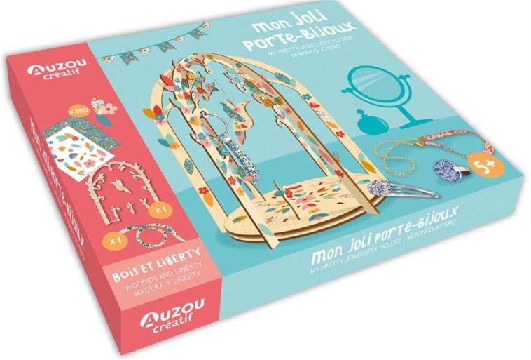 MON COFFRET D-ARTISTE - MON JOLI PORTE-BIJOUX EN BOIS - GUESNE MAUDE - NC