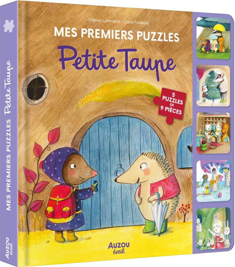 MES PREMIERS PUZZLES - MES PREMIERS PUZZLES PETITE TAUPE - FROSSARD/LALLEMAND - PHILIPPE AUZOU