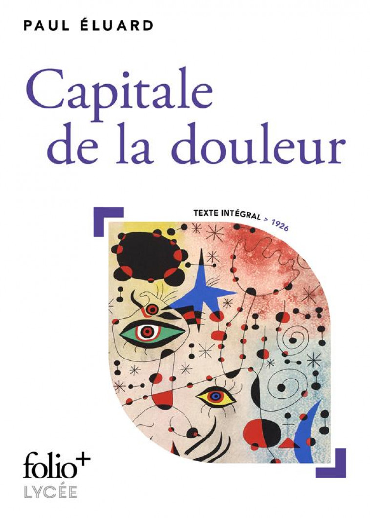CAPITALE DE LA DOULEUR - ELUARD PAUL - GALLIMARD