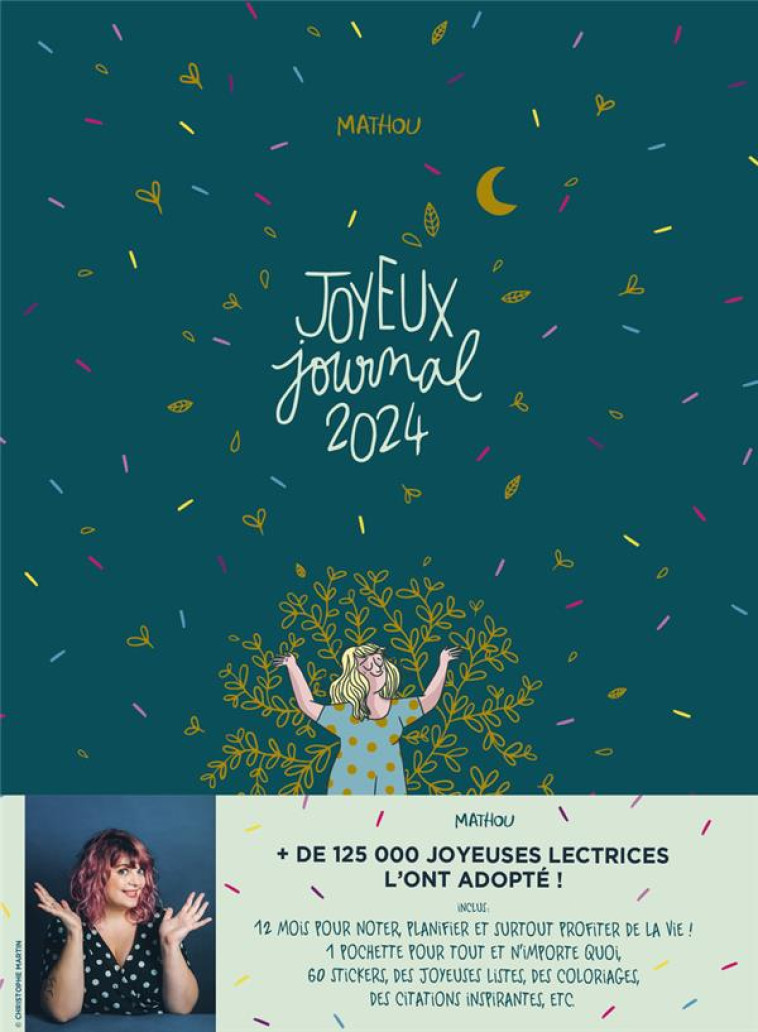 JOYEUX JOURNAL 2024 - AGENDA - MATHOU - FIRST