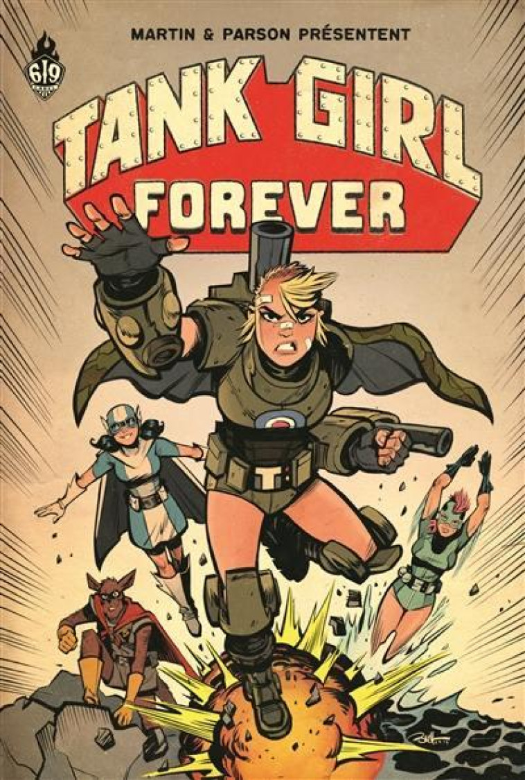 TANK GIRL : FOREVER - PARSON/MARTIN - ANKAMA