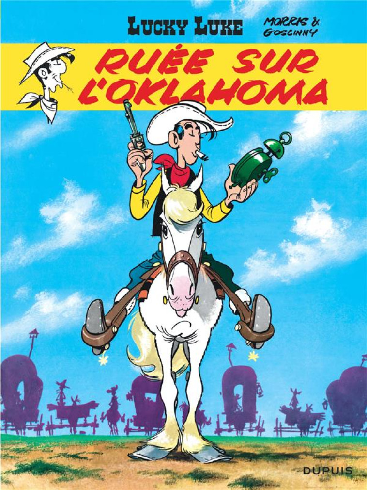 LUCKY LUKE - TOME 14 - RUEE SUR L OKLAHOMA / EDITION SPECIALE, LIMITEE (INDISPENSABLES 2023) - MORRIS/GOSCINNY - DUPUIS