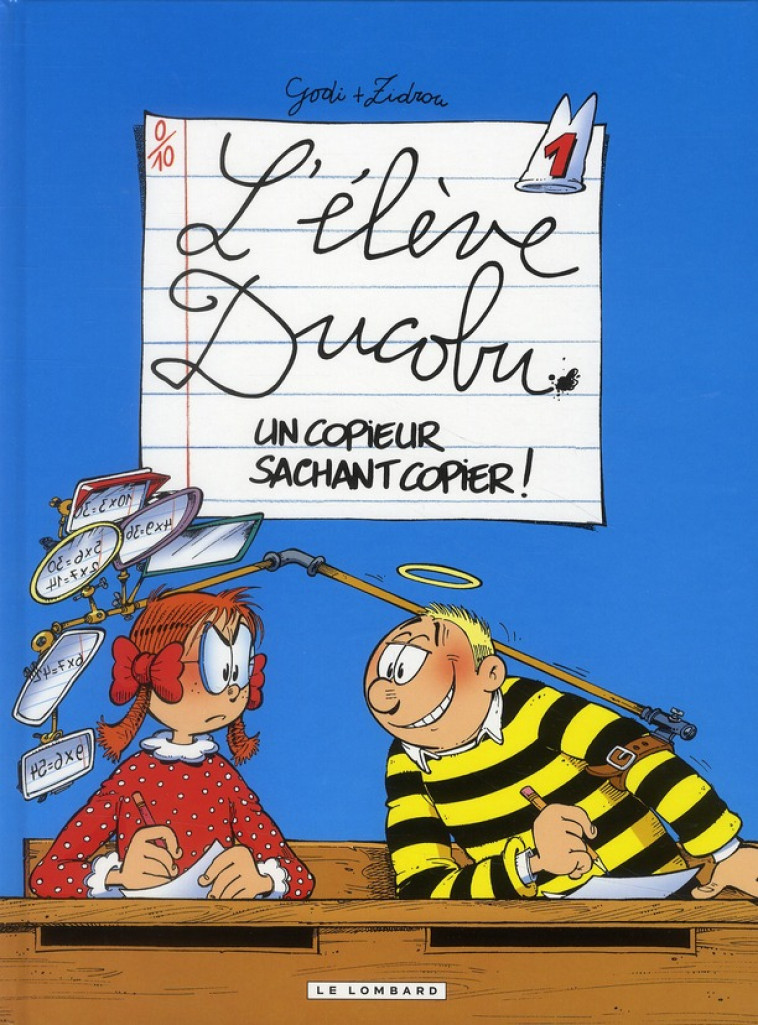 DUCOBU  - TOME 1 - UN COPIEUR SACHANT COPIER ! - ZIDROU/GODI - LOMBARD