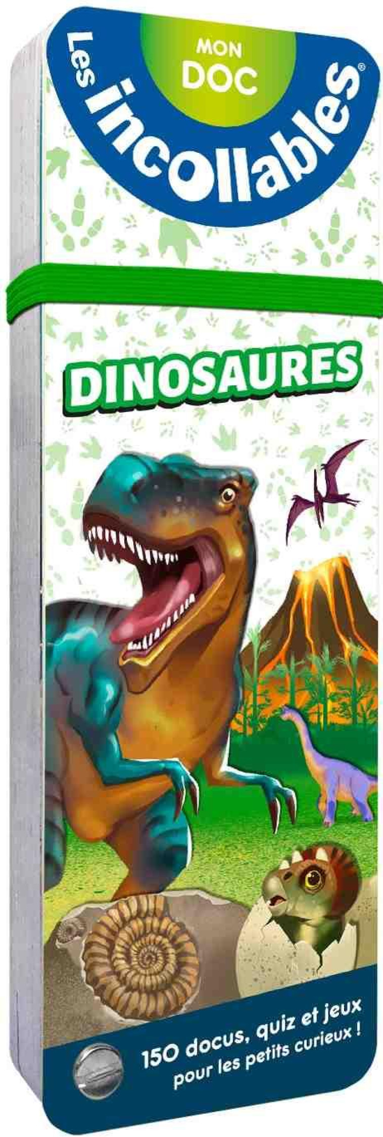 LES INCOLLABLES - EVENTAIL PASSION - DINOSAURES - XXX - PRISMA