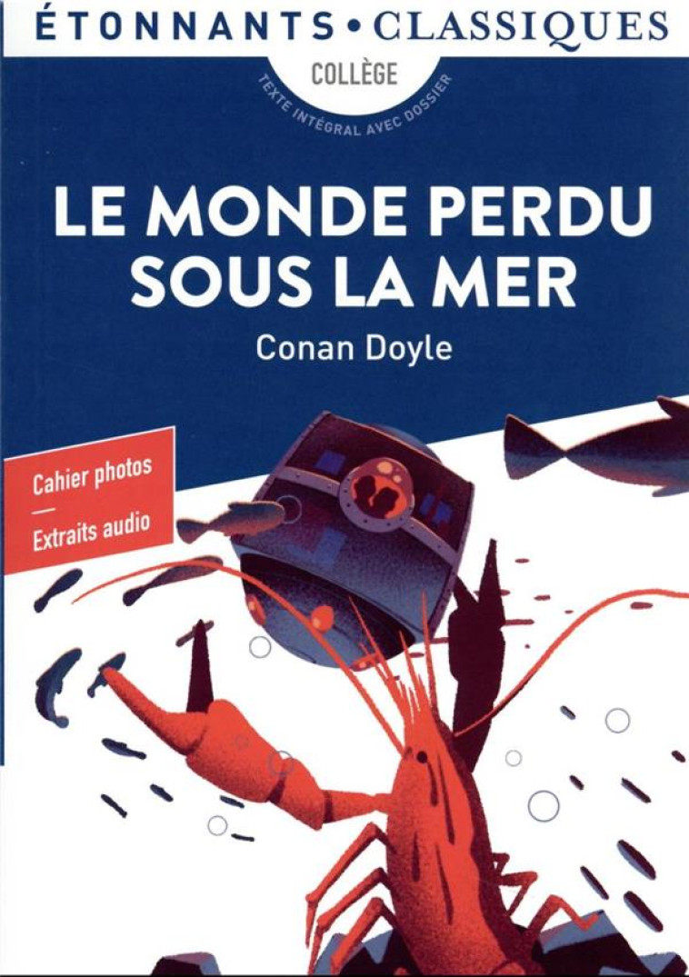 LE MONDE PERDU SOUS LA MER - CONAN DOYLE ARTHUR   - FLAMMARION