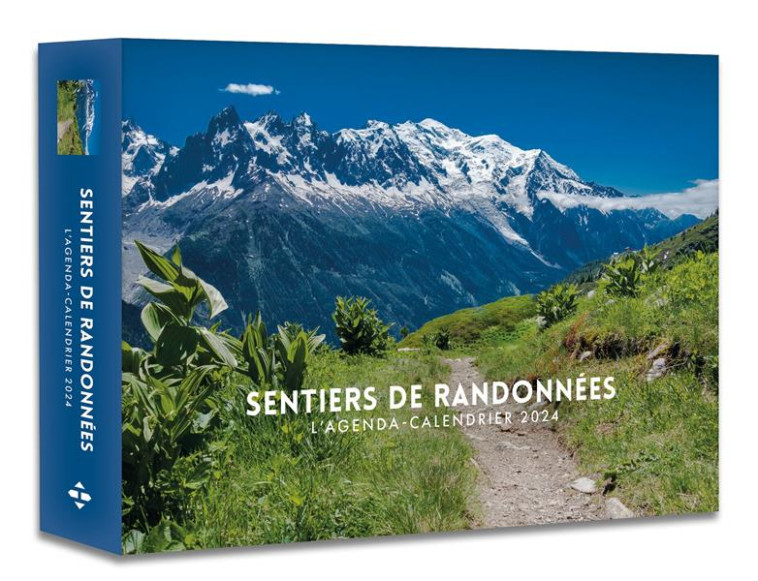 AGENDA - CALENDRIER SENTIERS DE RANDONNEES 2024 - COLLECTIF - HUGO JEUNESSE