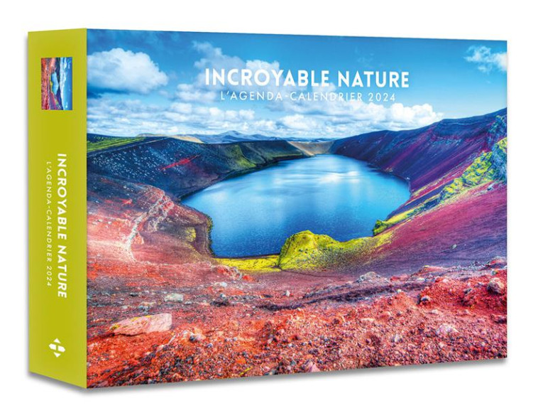 AGENDA - CALENDRIER INCROYABLE NATURE 2024 - COLLECTIF - HUGO JEUNESSE