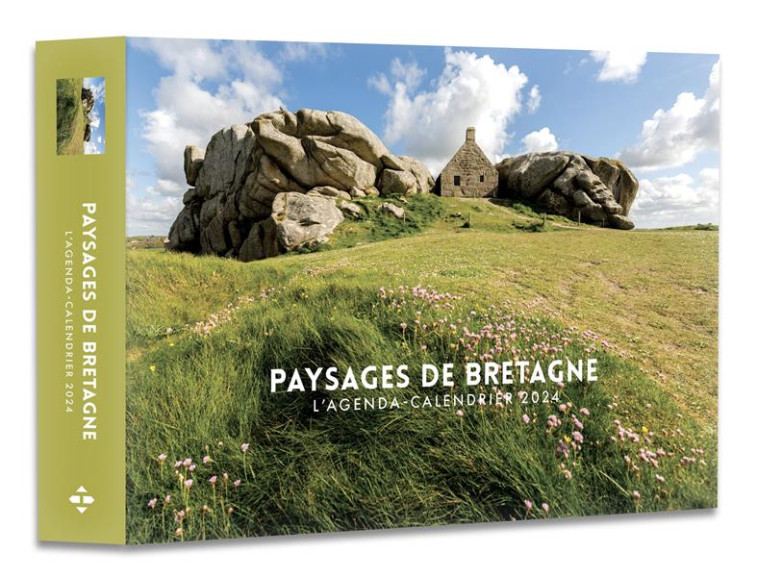 AGENDA - CALENDRIER PAYSAGES DE BRETAGNE 2024 - COLLECTIF - HUGO JEUNESSE