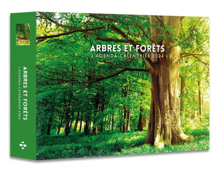 AGENDA - CALENDRIER ARBRES ET FORETS 2024 - COLLECTIF - HUGO JEUNESSE