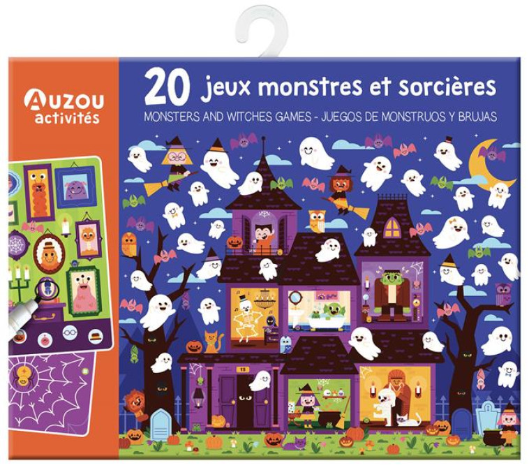 MA POCHETTE DE JEUX - 20 P-TITS JEUX - MONSTRES ET SORCIERES - PRETEND FRIENDS - NC