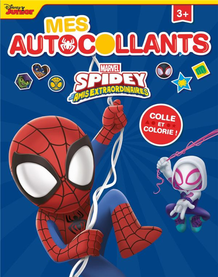 SPIDEY ET SES AMIS EXTRAODINAIRES - MES AUTOCOLLANTS - MARVEL - XXX - HACHETTE