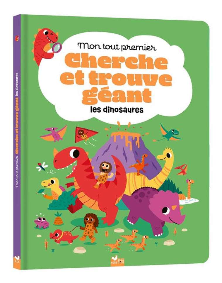 MON TOUT PREMIER CHERCHE ET TROUVE GEANT DES DINOSAURES - BUXTON MICHAEL - HACHETTE