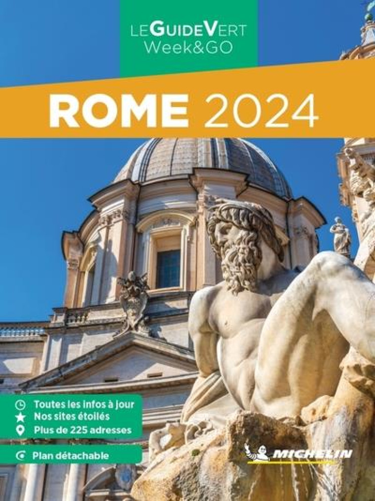 GUIDE VERT WEEK&GO ROME 2024 MICHELIN - XXX - MICHELIN