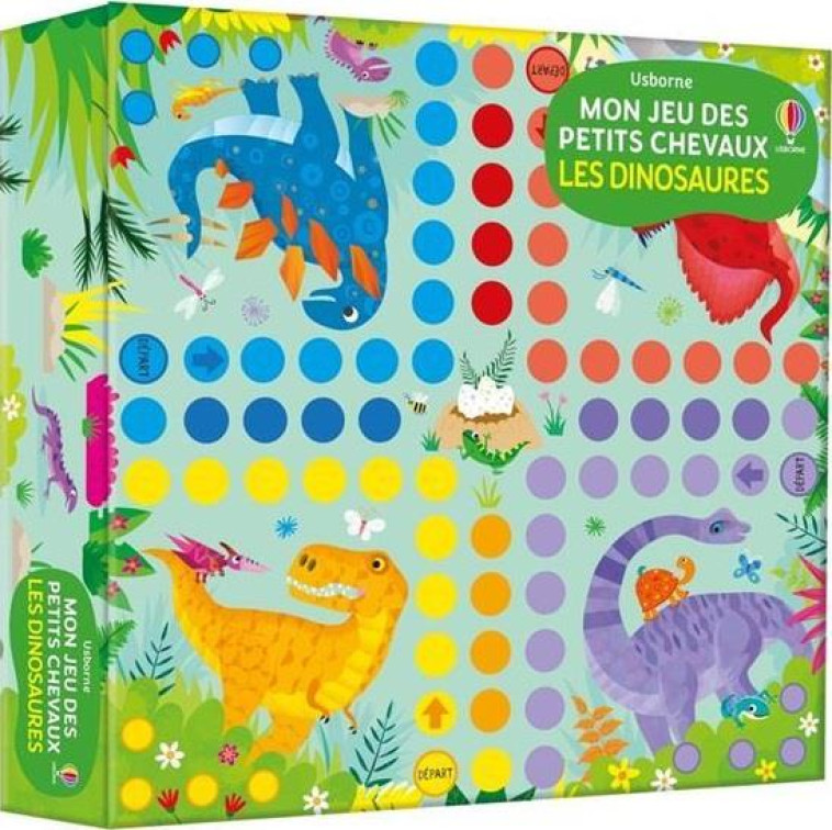 MON JEU DES PETITS CHEVAUX - LES DINOSAURES - LUCAS GARETH - NC