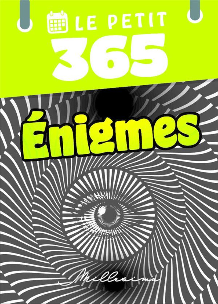 LE PETIT 365 ENIGMES - CONTI NICOLAS - MILLESIMA