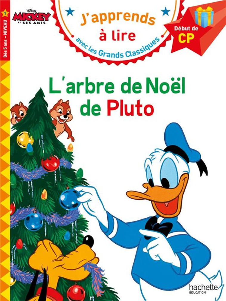 L-ARBRE DE NOEL DE PLUTO CP NIVEAU 1 - ALBERTIN ISABELLE - HACHETTE