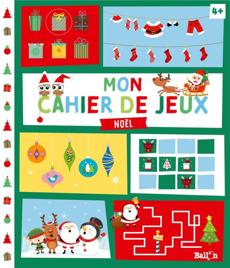 MON CAHIER DE JEUX - NOEL - XXX - NC