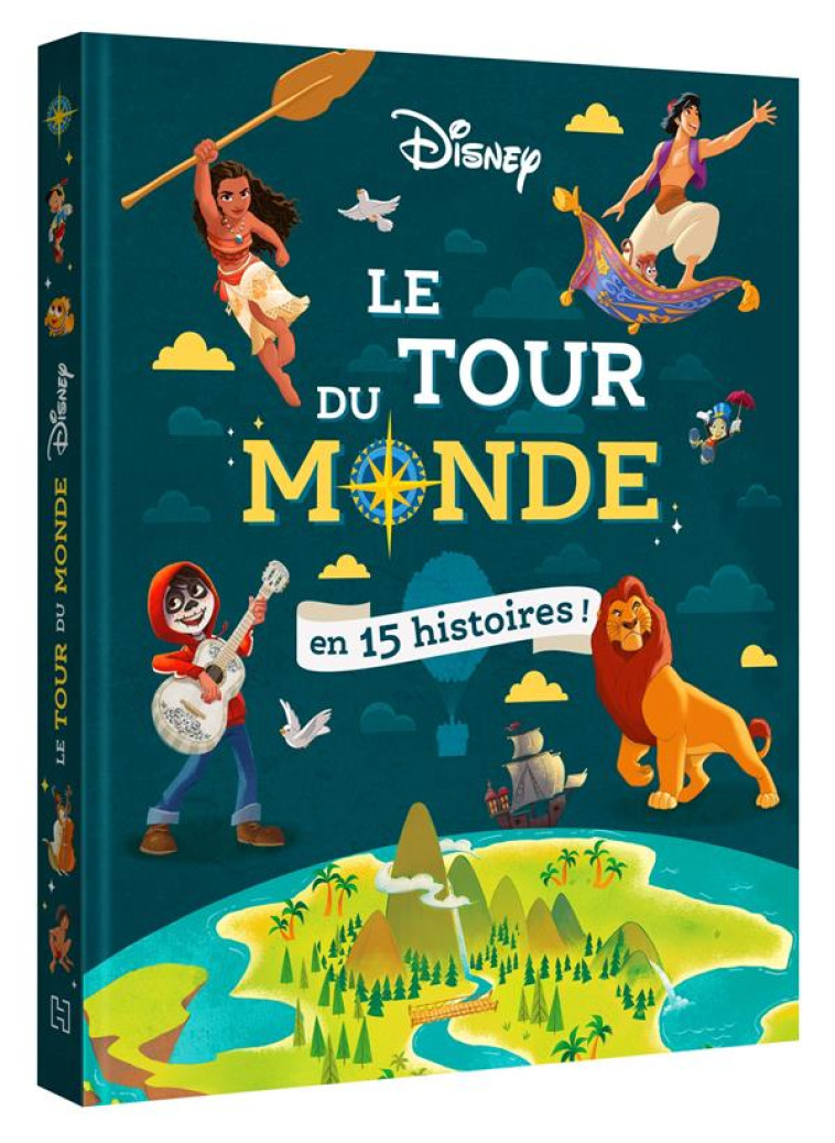 DISNEY - LE TOUR DU MONDE EN 15 HISTOIRES - XXX - HACHETTE