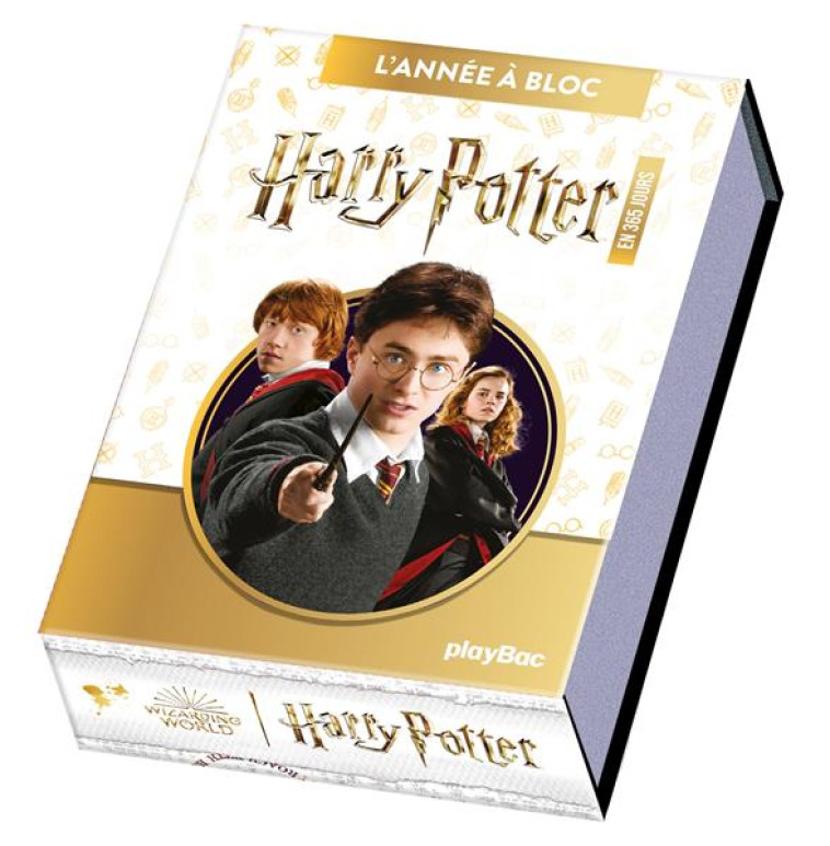 CALENDRIER HARRY POTTER EN 365 JOURS - L-ANNEE A BLOC - COLLECTIF - PRISMA