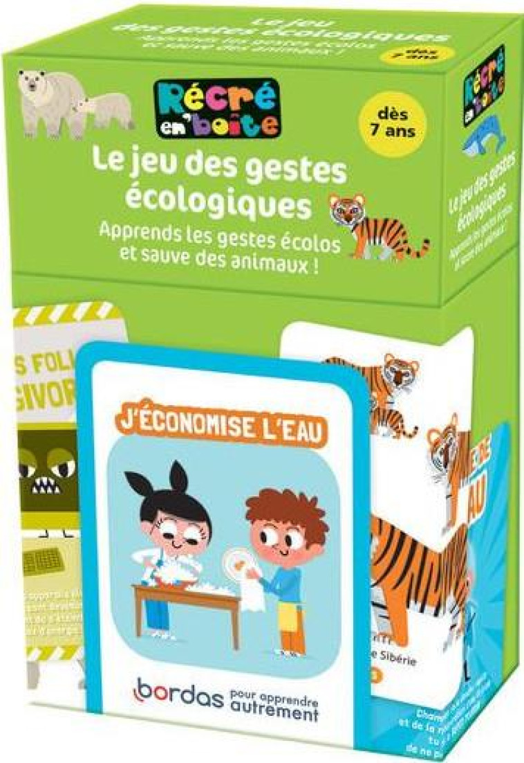 RECRE EN BOITE - LE JEU DES GESTES ECOLOGIQUES - COLLECTIF - NC