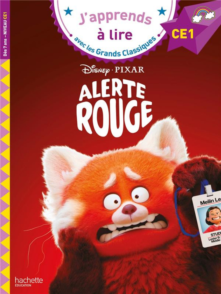 DISNEY - CE1 ALERTE ROUGE - ALBERTIN ISABELLE - HACHETTE