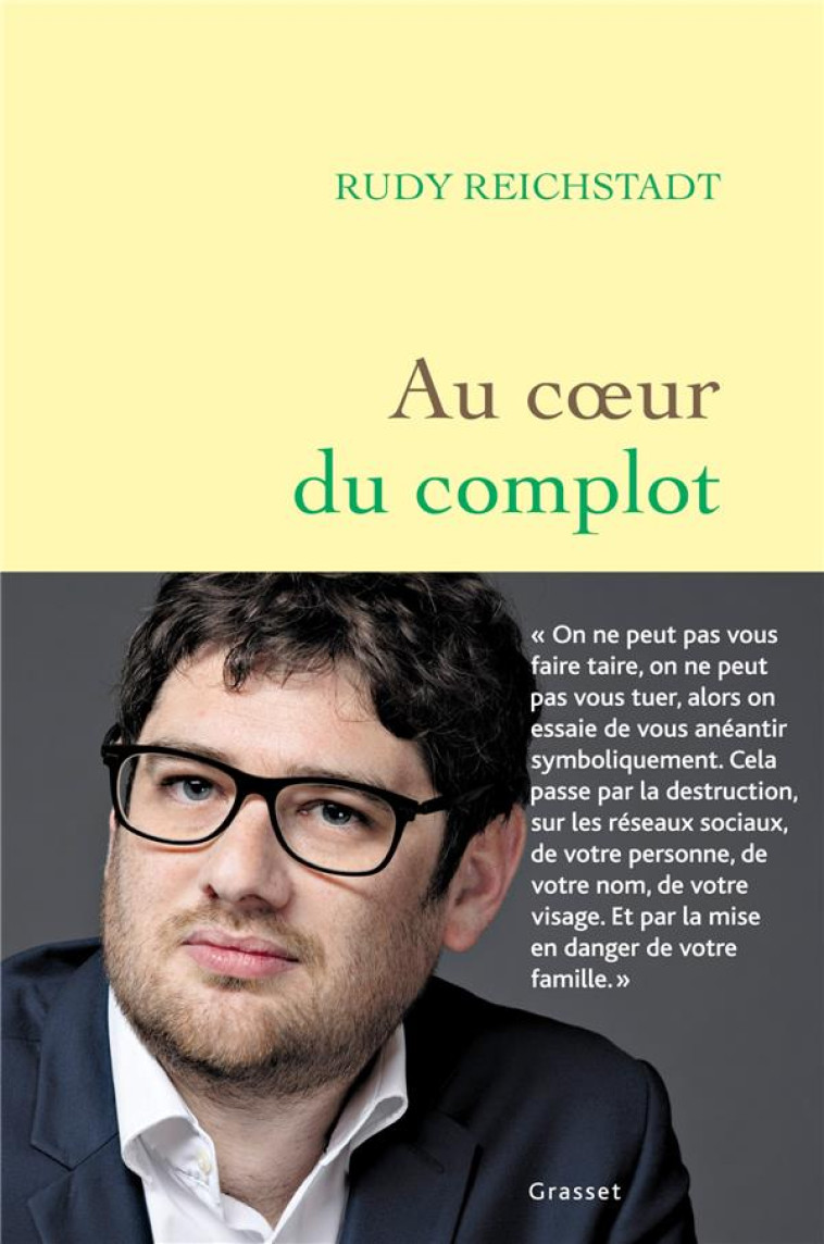 AU COEUR DU COMPLOT - REICHSTADT RUDY - GRASSET