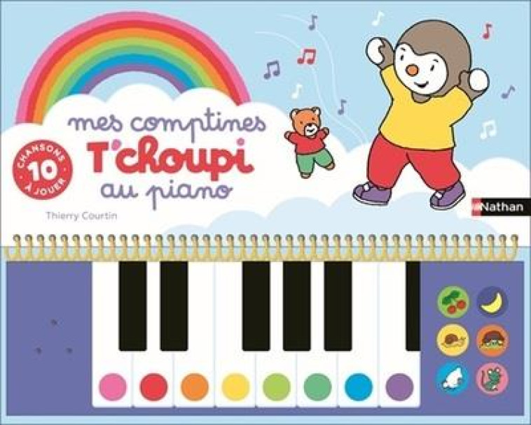 MES COMPTINES T-CHOUPI AU PIANO - COURTIN THIERRY - NC