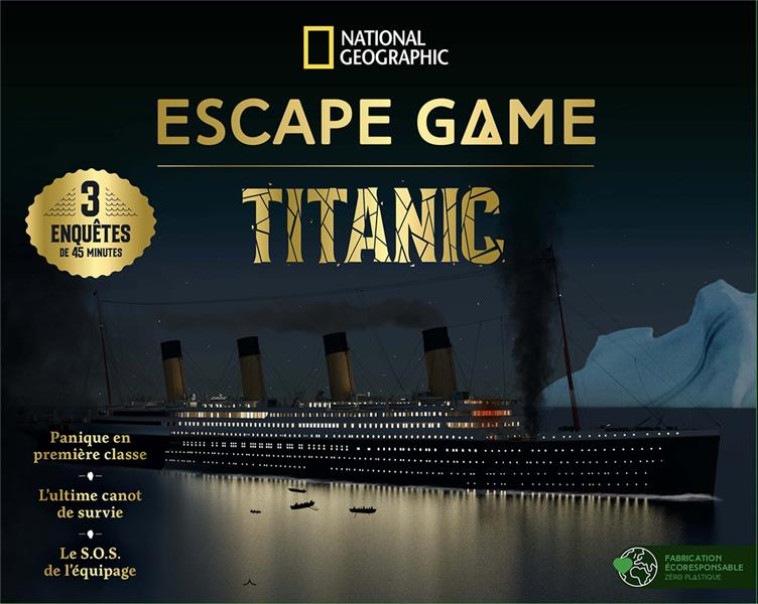 ESCAPE GAME - TITANIC - COLLECTIF - FEMME ACTUELLE