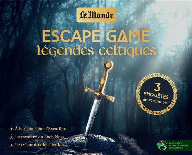 ESCAPE GAME - AU COEUR DES LEGENDES CELTIQUES - COLLECTIF - FEMME ACTUELLE