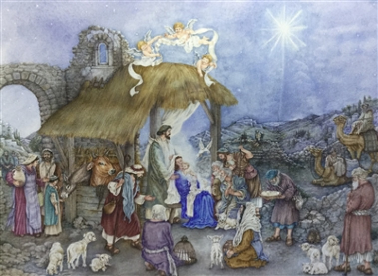 CALENDRIER DE L-AVENT RELIGIEUX - L-ESPOIR DE NOEL - CAMPINOTI - CAMPINOTI LUCIA - NC