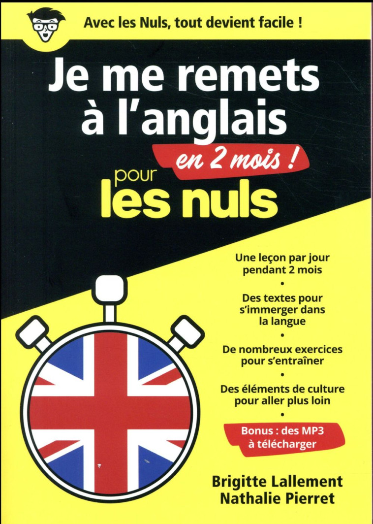 JE ME REMETS A L-ANGLAIS EN 2 MOIS POUR LES NULS - LALLEMENT - First Editions