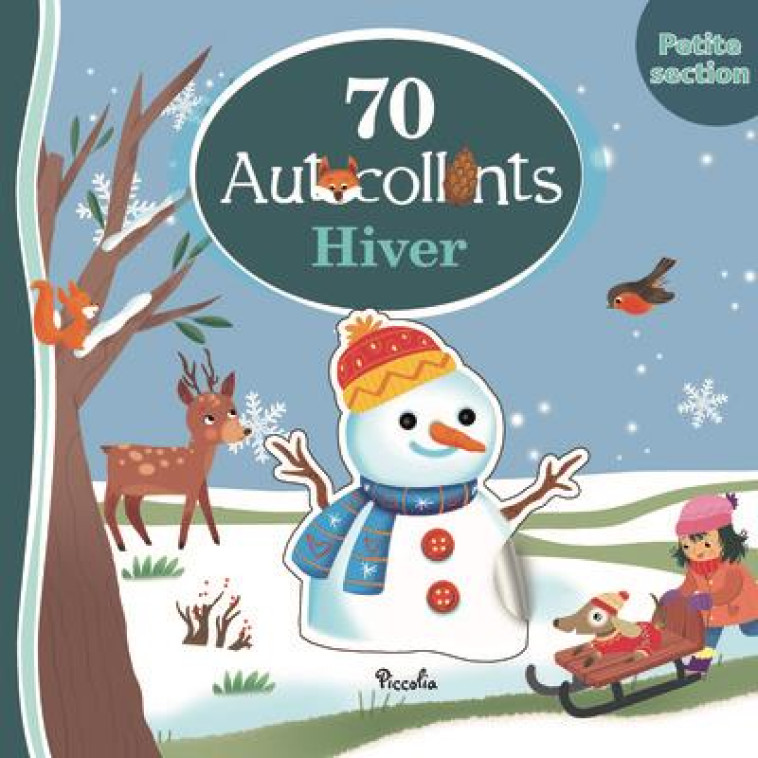 HIVER 70 AUTOCOLLANTS - RUBINO MAURIZIO - PICCOLIA